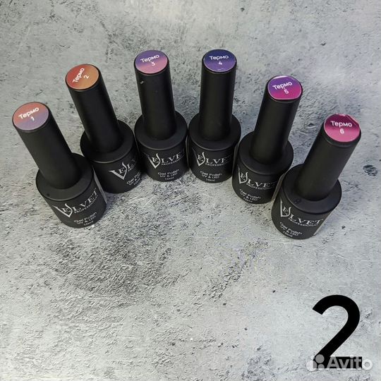 Набор гель-лаков, термо