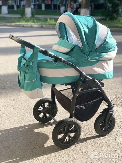 Коляска 2 в 1 Индиго