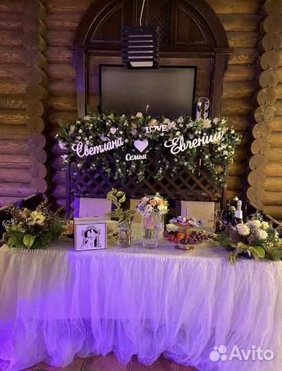 Искусственные цветы для оформления свадеб