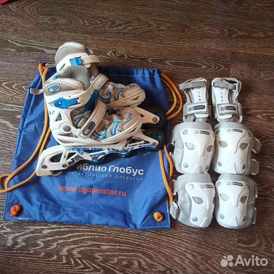 Ролики раздвижные и защита р.31-36