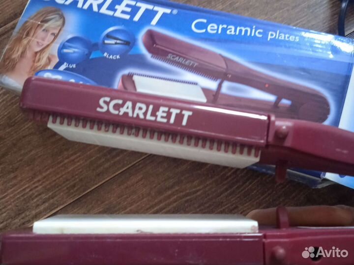 Расческа выпрямитель scarlet