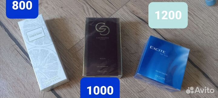 Туалетная вода мужская и женская