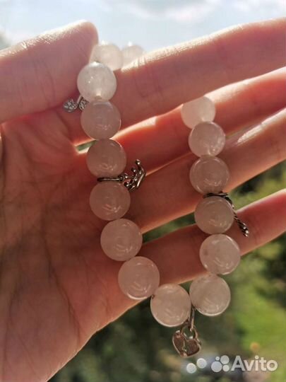 Браслет с натуральным кварцем