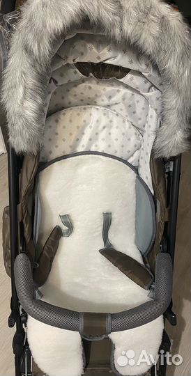 Санки коляска nika