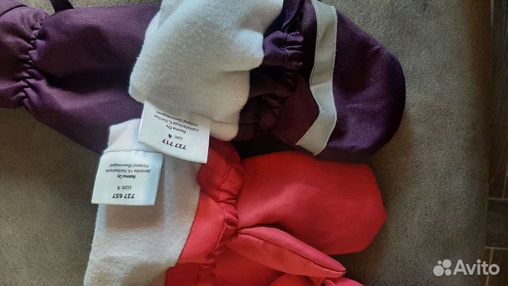 Варежки краги lassie 4