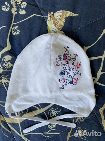 Шапка демисезонняя для девочки 46 48 Lessie