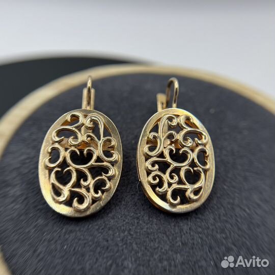 Серьги 500 проба вес 9,08