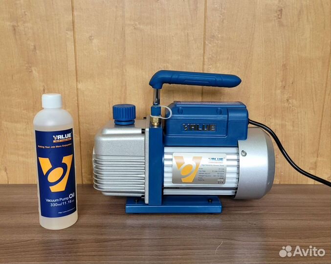 Насос вакумный 1-ст 50 л/мин value 6.3 кг