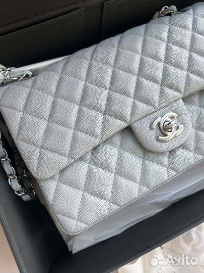 Сумка Chanel 2.55 grey violet