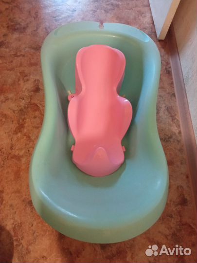 Ванночка для купания и горка