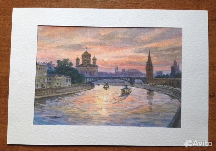 Картина акварель