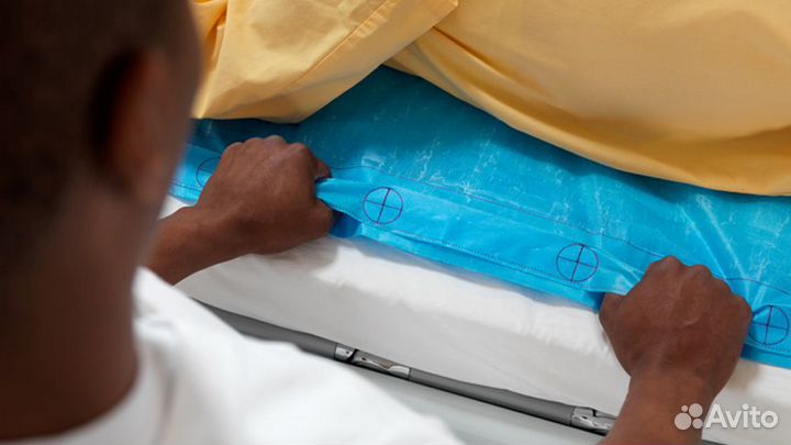 Скользящая простыня для перемещения лежач/больного