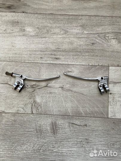 Рычаги, ручки сцепления и тормоз Иж хром