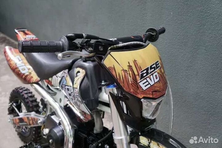 Питбайк детский BSE EVO 110 14/12 полуавтомат