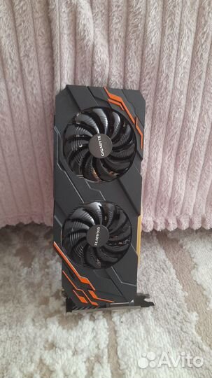 Видеокарта gigabyte GTX 1070 windforce OC 8G