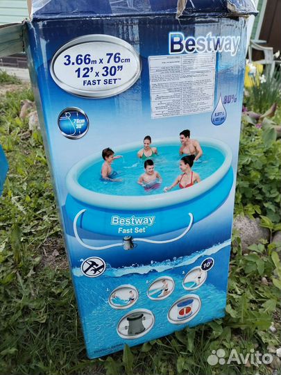 Бассейн большой Best Way 3,66 м