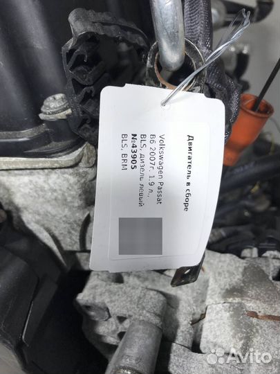 Двигатель Volkswagen Caddy 3 2007 BLS