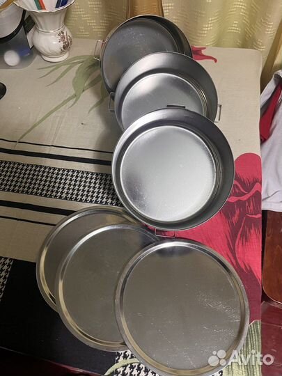 Судок тройной из нержавеющей стали