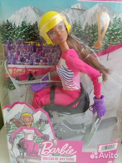 Barbie лыжница и хоккеист