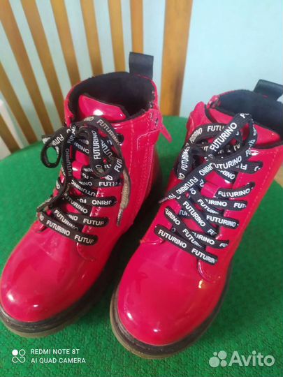 Ботинки для девочки 29р