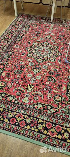 Ковер шерстяной, натуральный, 2х3