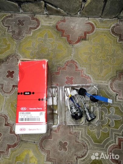 Набор ключей KIA RIO 2017, зажигание + цз