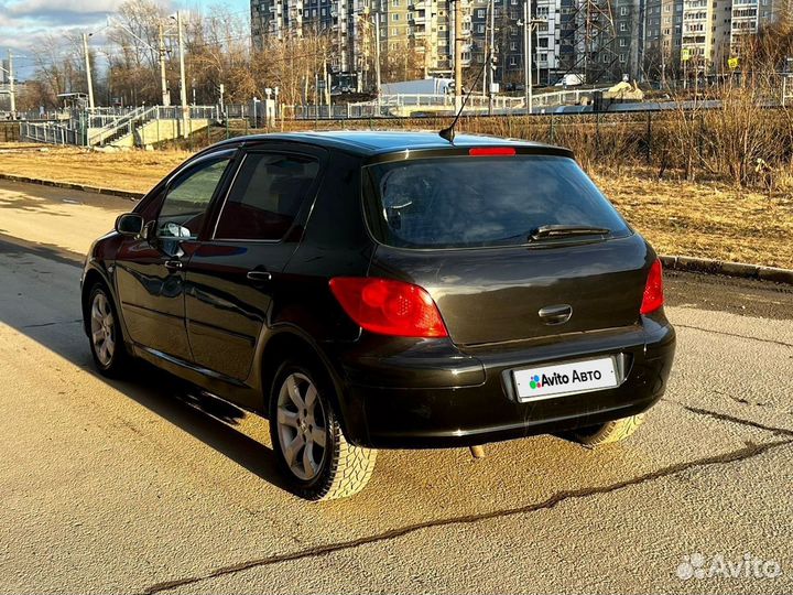 Peugeot 307 1.6 AT, 2006, 184 382 км