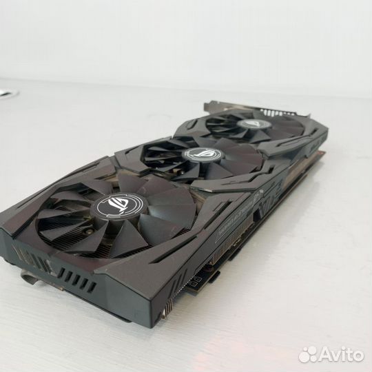 Видеокарта asus radeon RX 480 strix 8Гб
