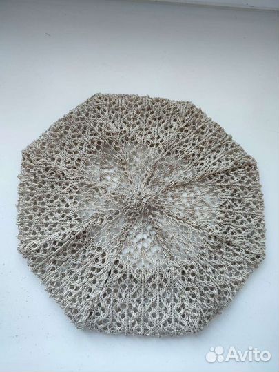 Берет вязаный крючком