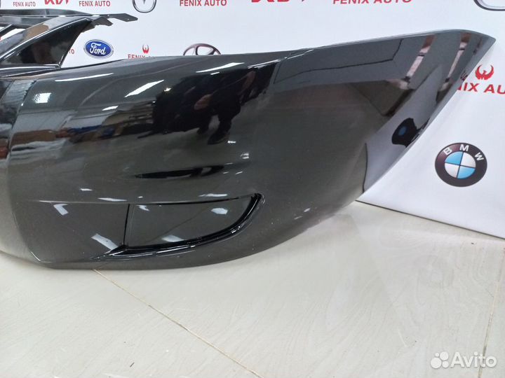 Бампер передний Лада Приора 2 цвет Робин Губ