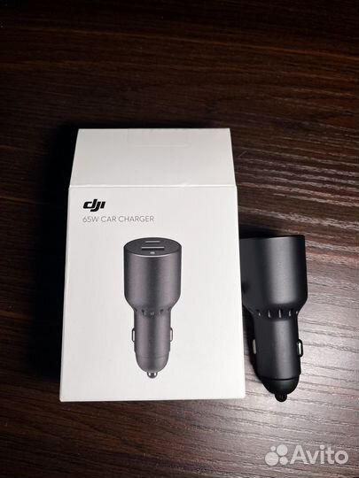 Автомобильное зарядное dji 65 watt