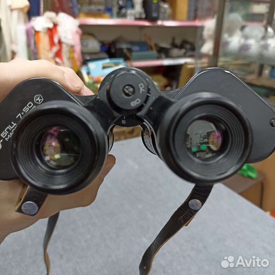 Бинокль бпц 7х50 Хороший сохран СССР (сзр)