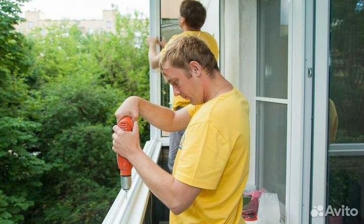 Окна и балконы новые