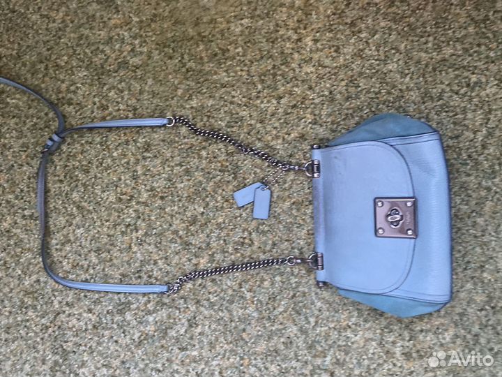 Женская кожаная сумка Coach