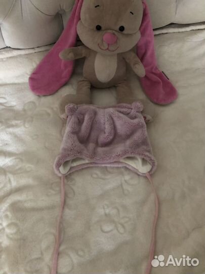 Шапка-бини Reima Bearcub, розовый