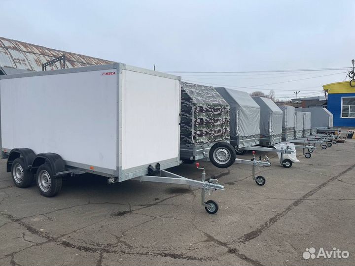 Прицепы легковой, кузов от 2 до 4,5м. Доставка
