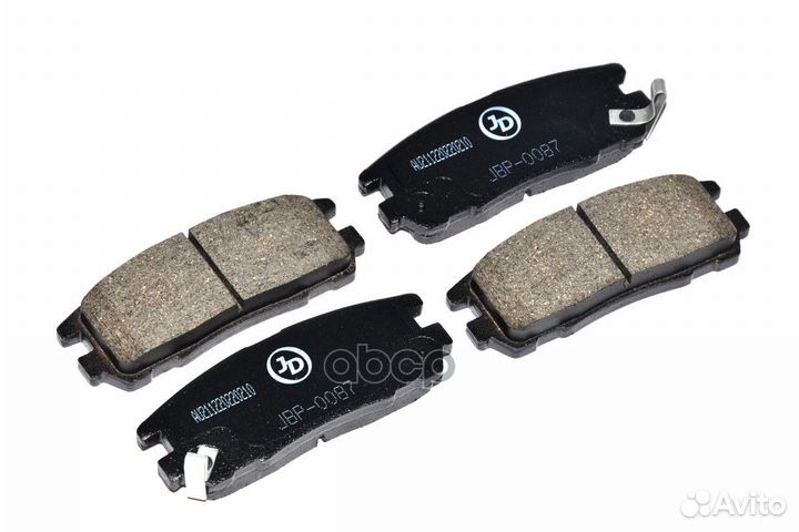 Колодки тормозные, задние D4034MH JBP0087 Just