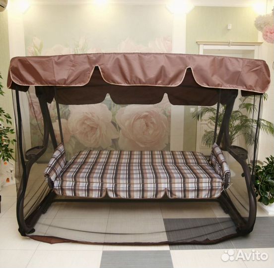 Садовые качели подвесные