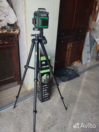 Лазерный уровень Ada Cube 3-360 Green А00573