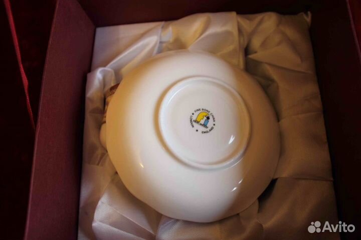 Чайная пара в подарочной упаковке. Фарфор. Китай