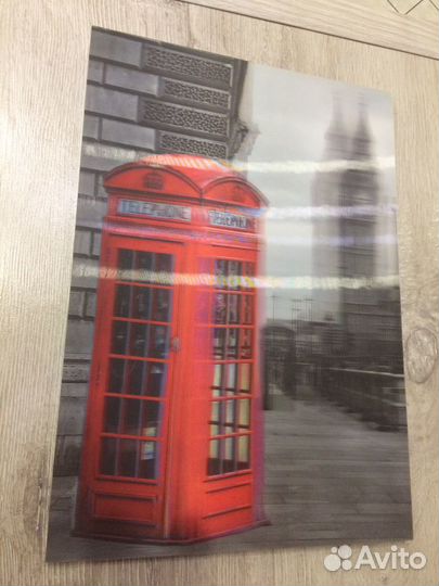 Переливающая картина Лондона