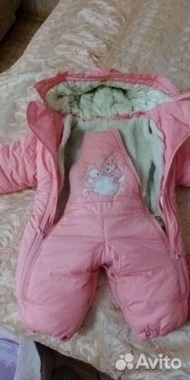 Демесизонный комбинезон для девочки