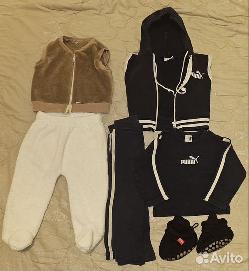 Набор вещей пакетом для малыша до 6мес до 1 года