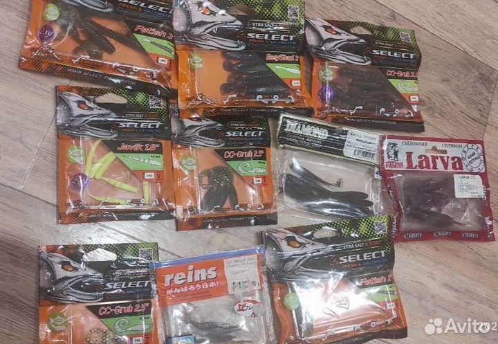 Силиконовые приманки на хищника