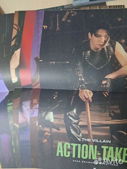 Bts season greetings 2022 набор плакатов