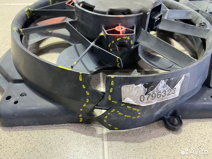 Диффузор вентилятора Ford Focus 1,1.6