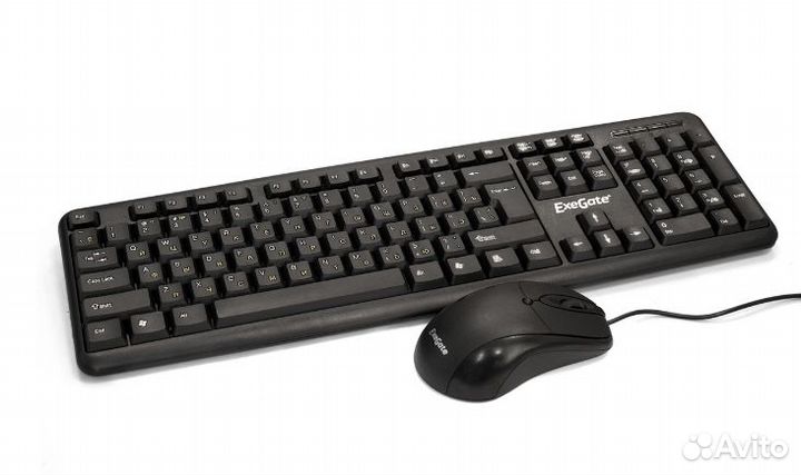 Комплект ExeGate Combo MK120-OEM мышь/клавиатура