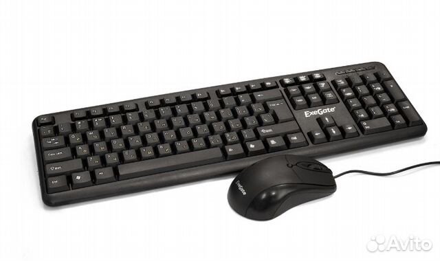 Комплект ExeGate Combo MK120-OEM мышь/клавиатура