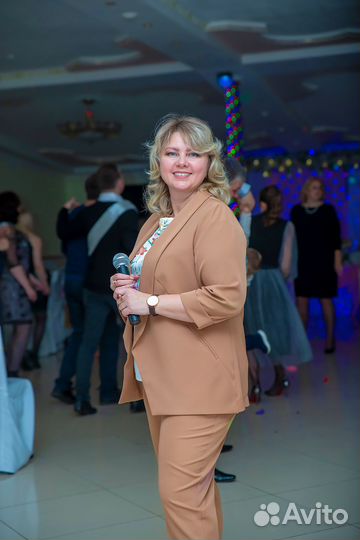 Ведущая, Dj, свет и звук на свадьбу, юбилей