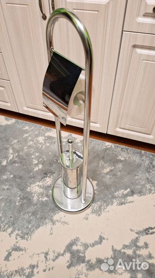 Ершик для унитаза с держателем бумаги